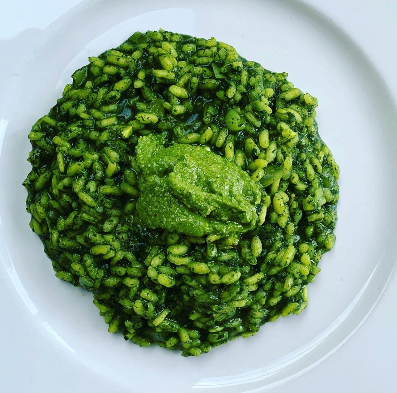 Wild Garlic & Nettle Orzo Risotto