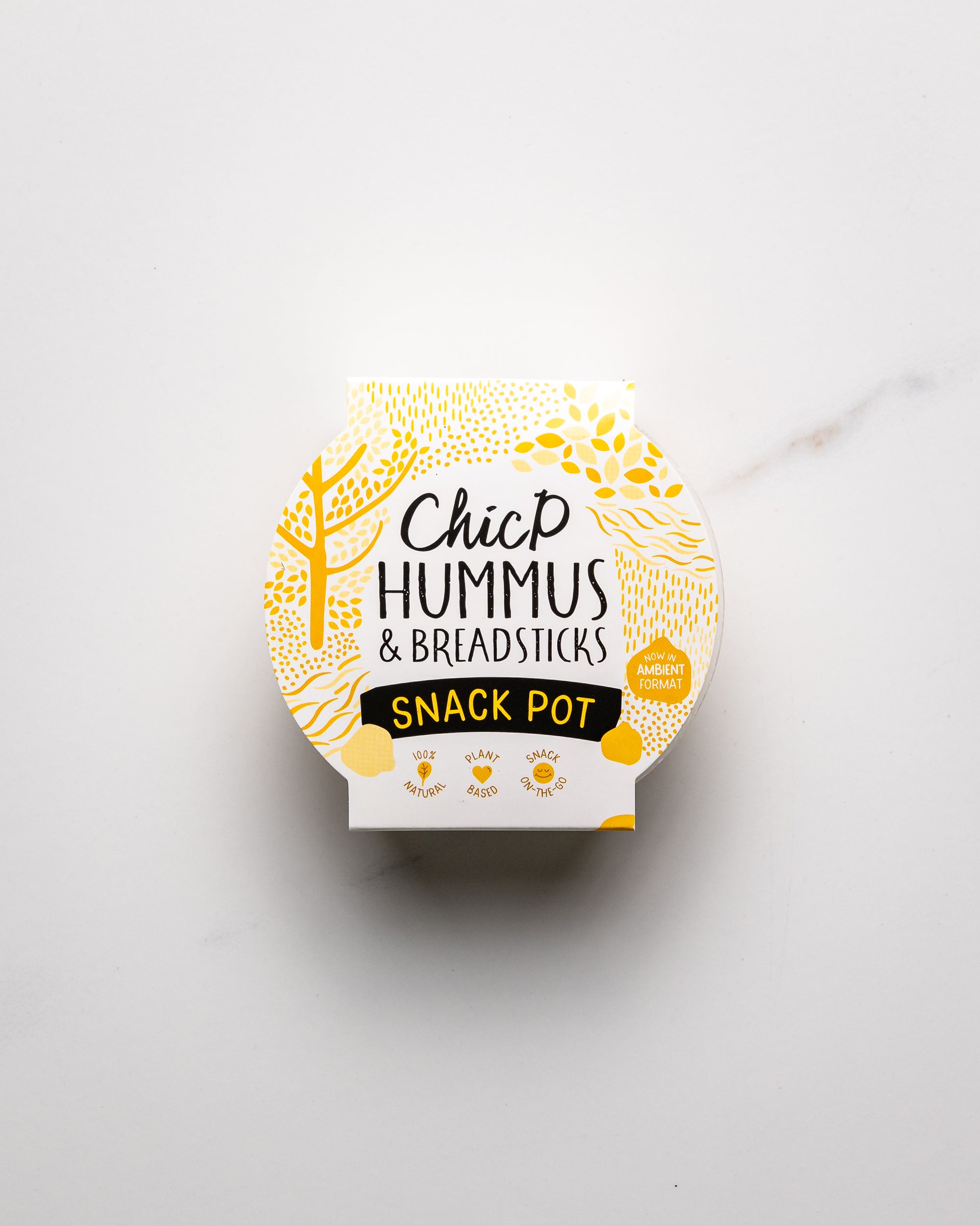 ChicP Fridge-less Hummus Snack Pot